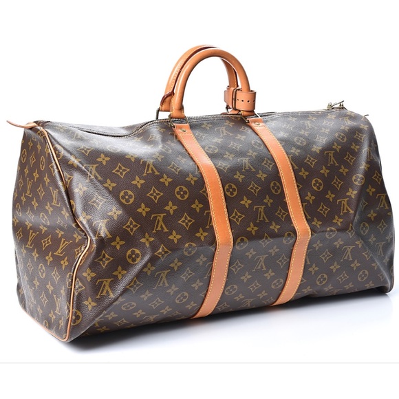 Auth LOUIS VUITTON Keepall 50 Dufflle Bag - Picture 11 of 11